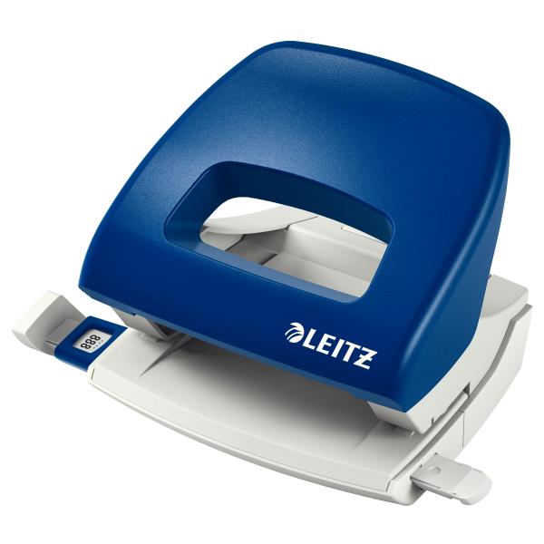 Perforator 5038, 16 coli - Albastru Leitz