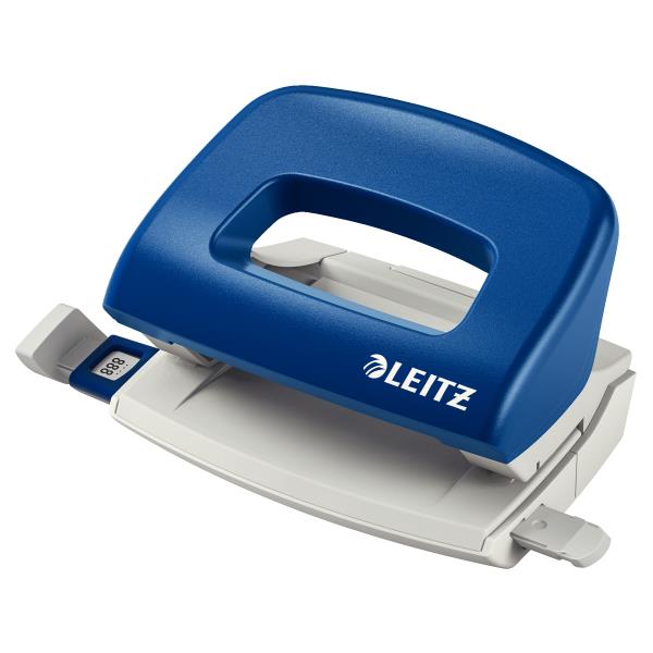 Perforator 5058, 10 coli - Albastru Leitz