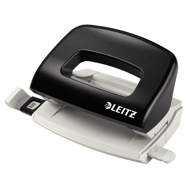 Perforator 5058, 10 coli - Negru Leitz