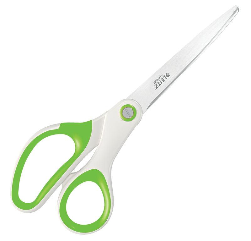 Foarfeca birou 20.5cm Wow Titanium Leitz - Verde