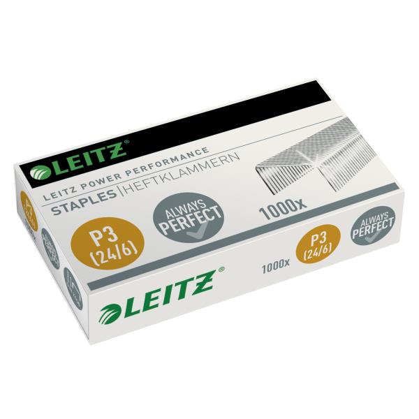 Capse 24/6 Power Performance P3 1000 buc/cut Leitz