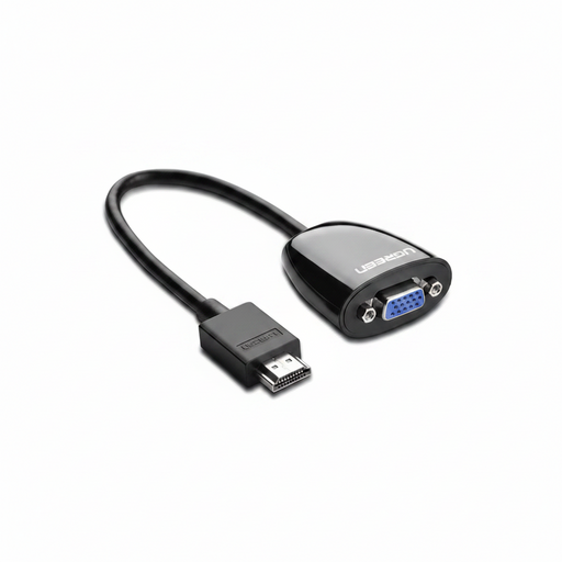 Cablu Adaptor HDMI la VGA MM105 40253 0.15m Full HD Negru Ugreen