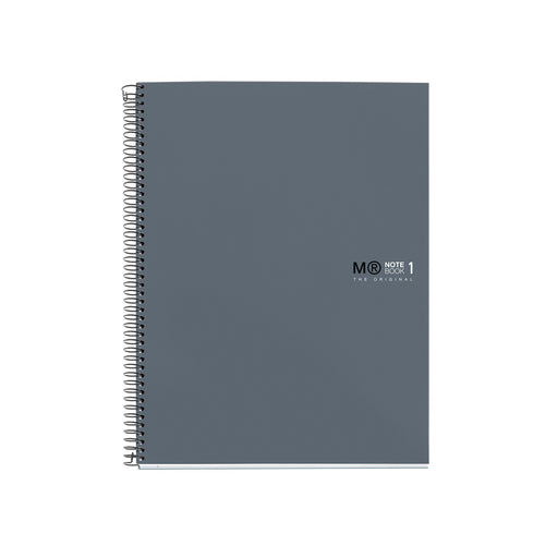 Caiet cu Spiră Original Antibacterian A4 Matematică 80 File Grafit - Miquelrius