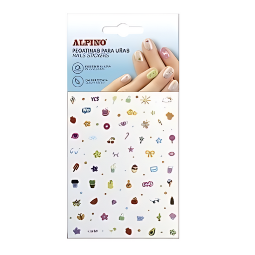 Set Stickere pentru Unghii Funny Design Alpino