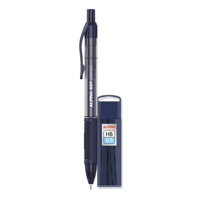 Creion Mecanic Dot 0,5 mm cu Set Mine Alpino