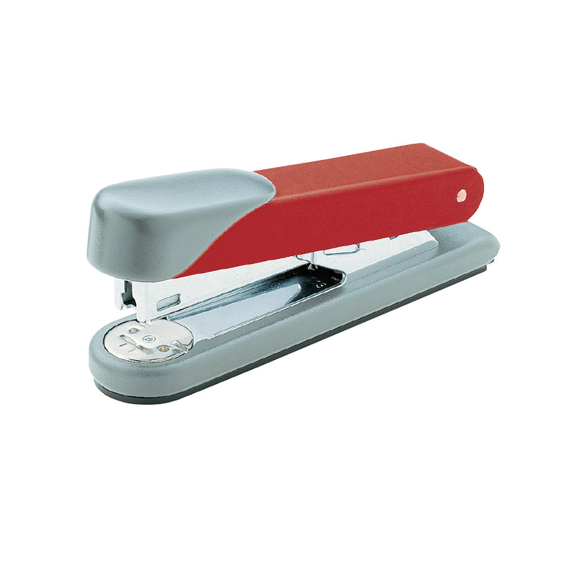 Capsator Novus Stabil, 30 coli, capse 24/6-26/6, roșu