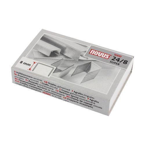 Capse 24/8 Super 1000 buc/cut Novus