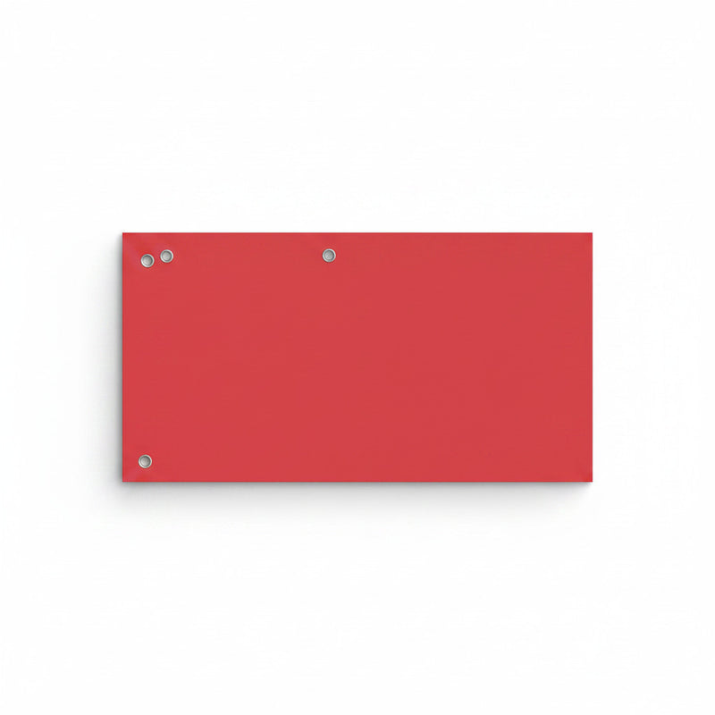 Separator carton Duo rosu Office Products 105 x 240 mm