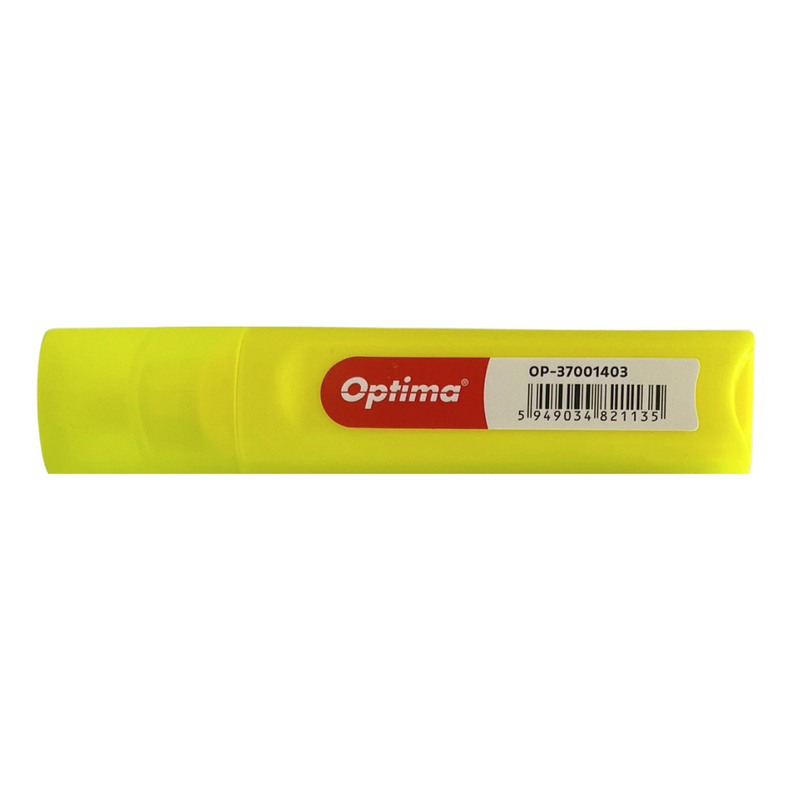 Textmarker Optima 720 Vârf Lat 1-4 mm Optima Galben