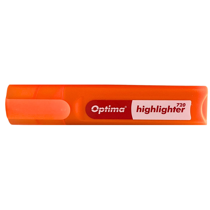 Textmarker Optima 720 Vârf Lat 1-4 mm Optima Portocaliu