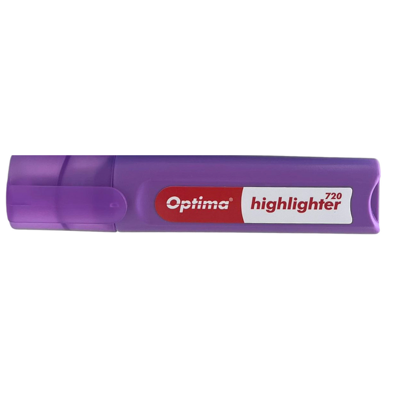 Textmarker Optima 720 Vârf Lat 1-4 mm Optima Mov