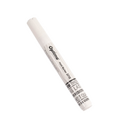 Marker cu Vopsea Paint 3710 Vârf Rotund 4,5 mm Optima Alb