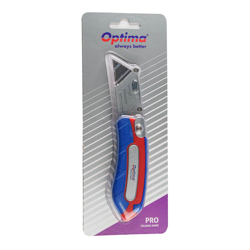Cutter Pro Lamă Trapezoidală + 2 Rezerve SK5 Pliabil Clips Curea Optima