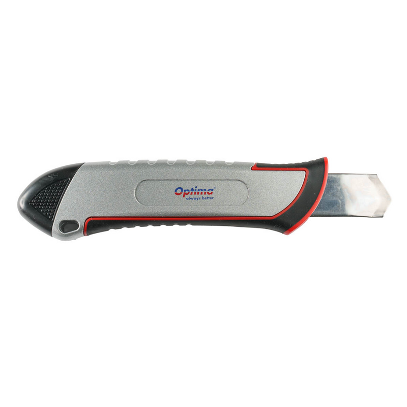 Cutter Industrial Lamă 25 mm SK2 Tratată 2 Funcții Zinc cu ABS Optima
