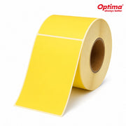 Etichete Termice Autoadezive 100 x 150 mm 1000 Etichete/Rolă Optima Galben Pastel