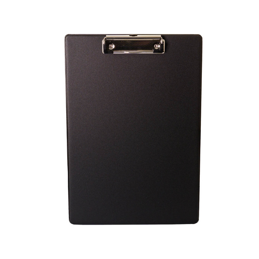 Clipboard Simplu A4 PP, Negru marca Optima cu clemă metalică pentru fixarea documentelor