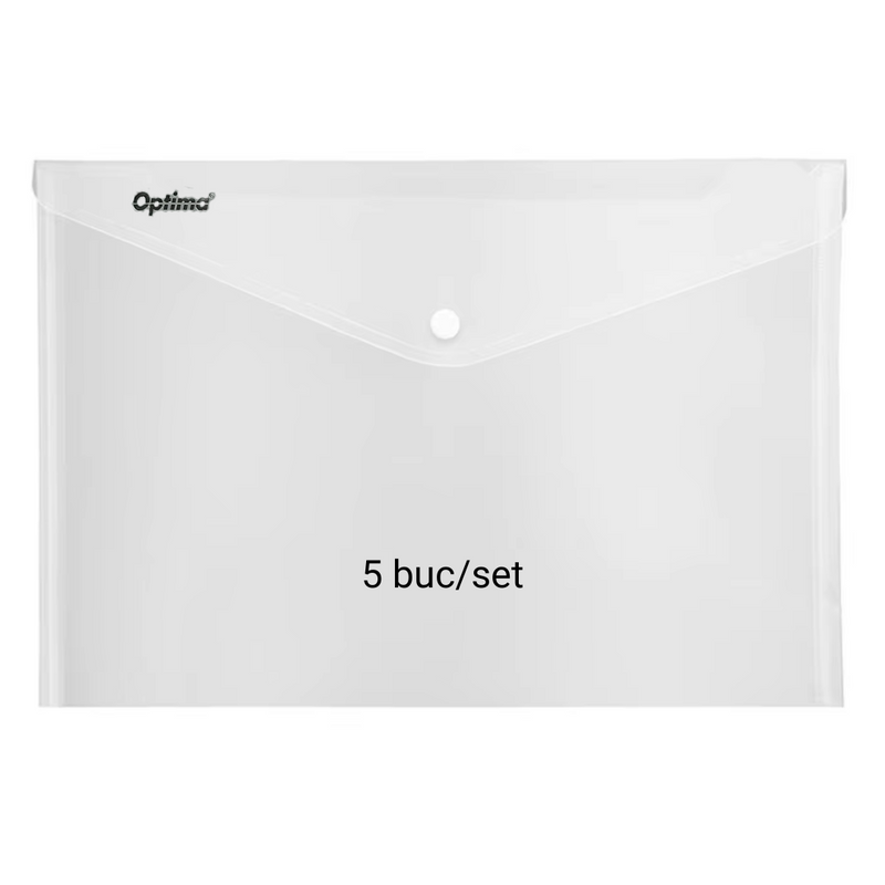 Mapă PP protecție documente A3 landscape transparent Optima