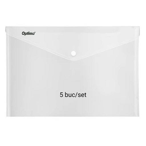 Mapă PP protecție documente A3 landscape transparent Optima