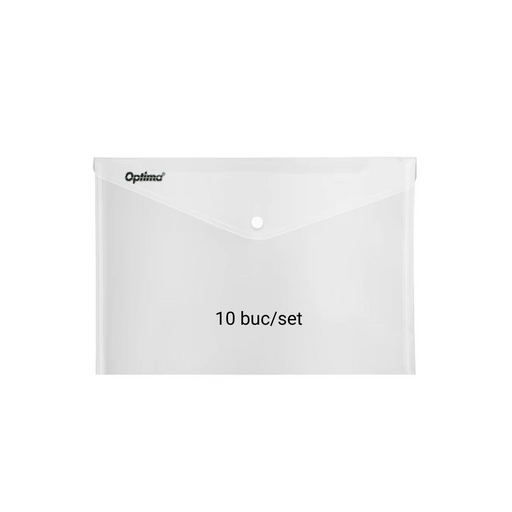 Mapă PP protecție documente A6 landscape transparent Optima