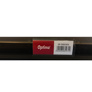 Caiet Mecanic A4, 4 Inele - D16mm, Coperți Flexibile PP, Optima Flex - Negru Transparent Optima