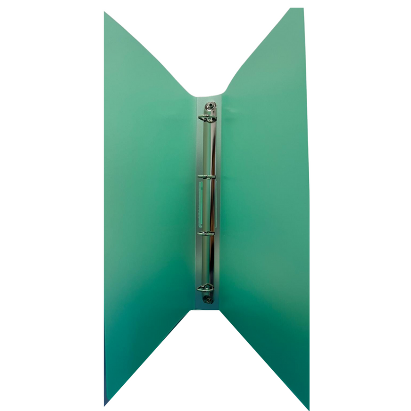 Caiet Mecanic A4, 4 Inele - D25mm, Coperți Flexibile PP, Optima Flex - Verde Transparent - Optima