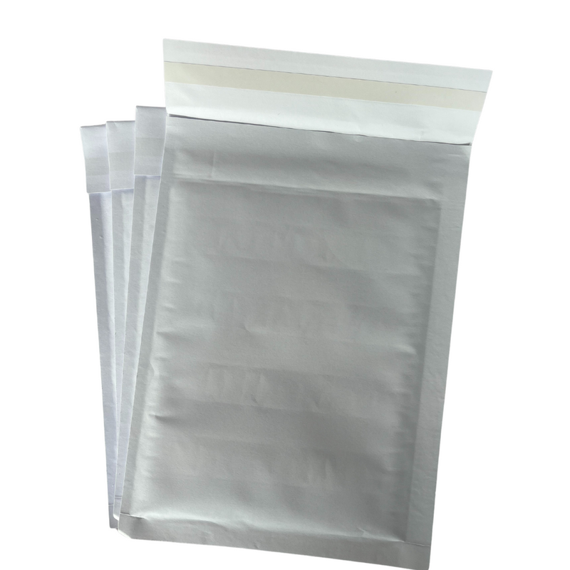 Plic Antișoc C13 170 x 225 mm Alb Lipire Siliconică 10 Buc/Set Optima