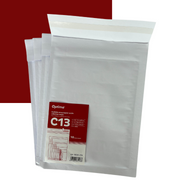 Plic Antișoc C13 170 x 225 mm Alb Lipire Siliconică 10 Buc/Set Optima