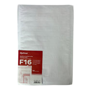 Plic Antișoc F16 240 x 350 mm Alb Lipire Siliconică 10 Buc/Set Optima