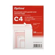 Plic C4 324 x 229 mm cu Burduf 40 mm Kraft 25 Buc/Set Optima