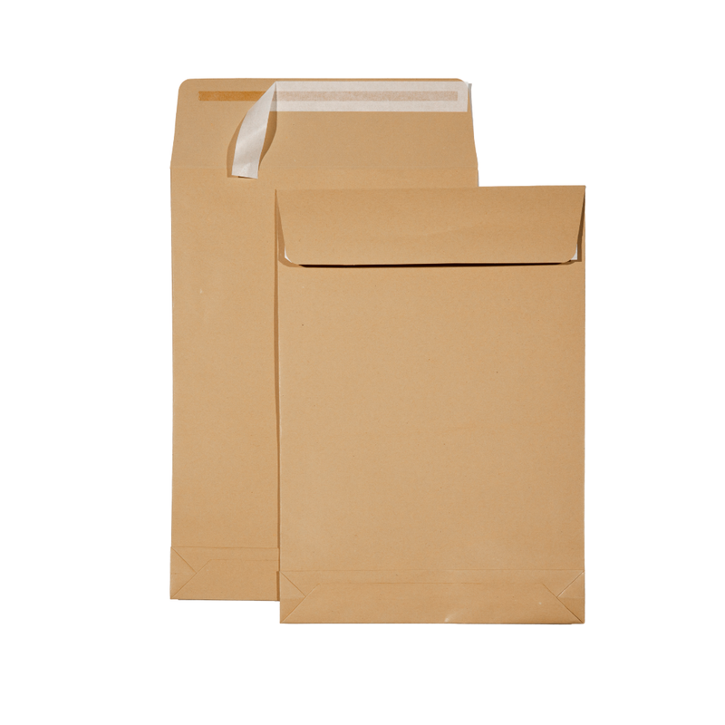 Plic C4 324 x 229 mm cu Burduf 40 mm Kraft 25 Buc/Set Optima