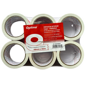 Bandă Adezivă pentru Ambalare Fragile 48 mm x 60 m 50 Microni Optima