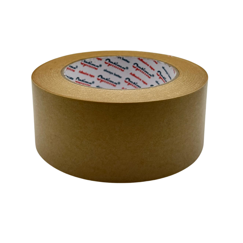 Bandă Adezivă din Hârtie Kraft pentru Ambalare 48 mm x 50 m 130 Microni Optima
