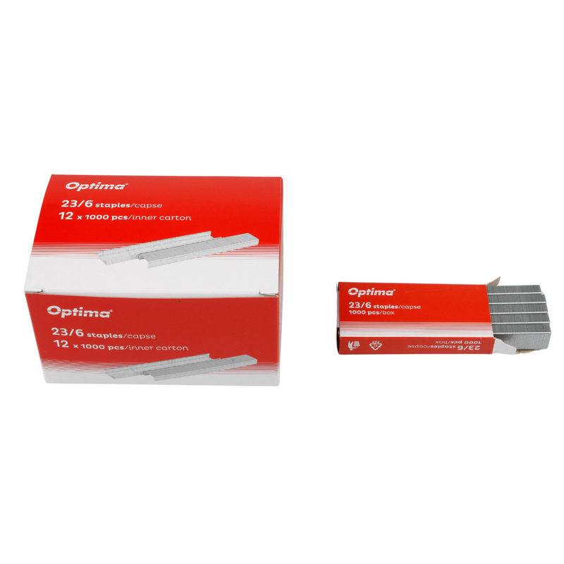 Capse 23/6 Cutie 1000 Buc Optima