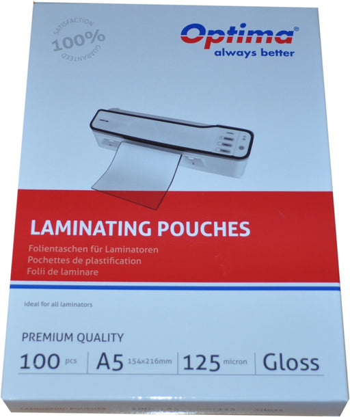 Folie Laminare A5 125 Microni 100 buc Optima