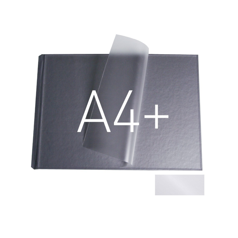 Coperta Opus Art Duplex cu Folie de Laminare A4+ Landscape Alba - imagine produs