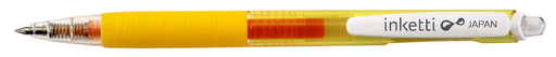 Pix cu Gel Inketti Rubber Grip 0,5 mm Corp Transparent Penac Galben