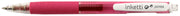 Pix cu Gel Inketti Rubber Grip 0,5 mm Corp Transparent Penac Roz