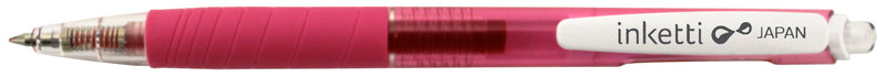 Pix cu Gel Inketti Rubber Grip 0,5 mm Corp Transparent Penac Roz
