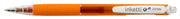 Pix cu Gel Inketti Rubber Grip 0,5 mm Corp Transparent Penac Portocaliu