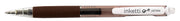 Pix cu Gel Inketti Rubber Grip 0,5 mm Corp Transparent Penac Maro