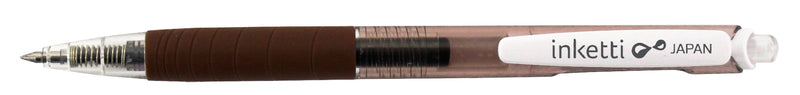Pix cu Gel Inketti Rubber Grip 0,5 mm Corp Transparent Penac Maro
