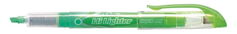 Textmarker Liqliner Vârf Teșit 1-4 mm Penac Verde Fluorescent