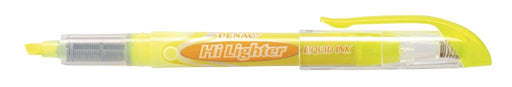 Textmarker Liqliner Vârf Teșit 1-4 mm Penac Galben Fluorescent