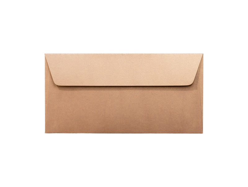 Plic Color Auriu DL 110x220mm Siliconic 25 Buc/Set - Daco