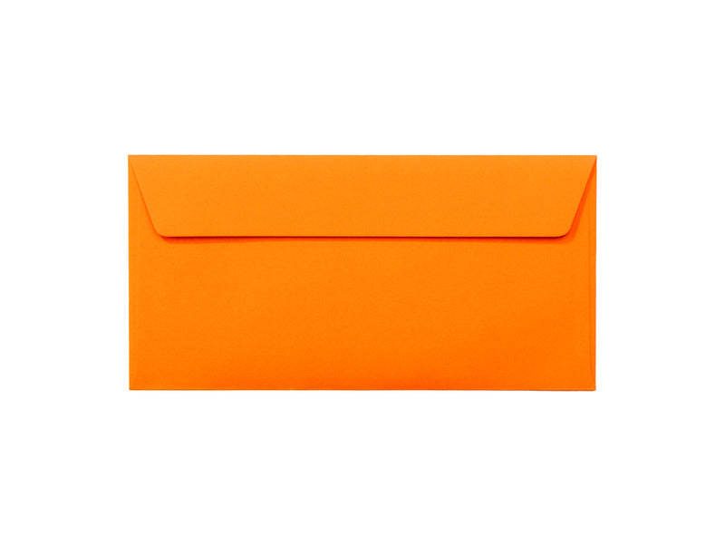 Plic Color Portocaliu DL 110x220mm Siliconic 25 Buc/Set - Daco