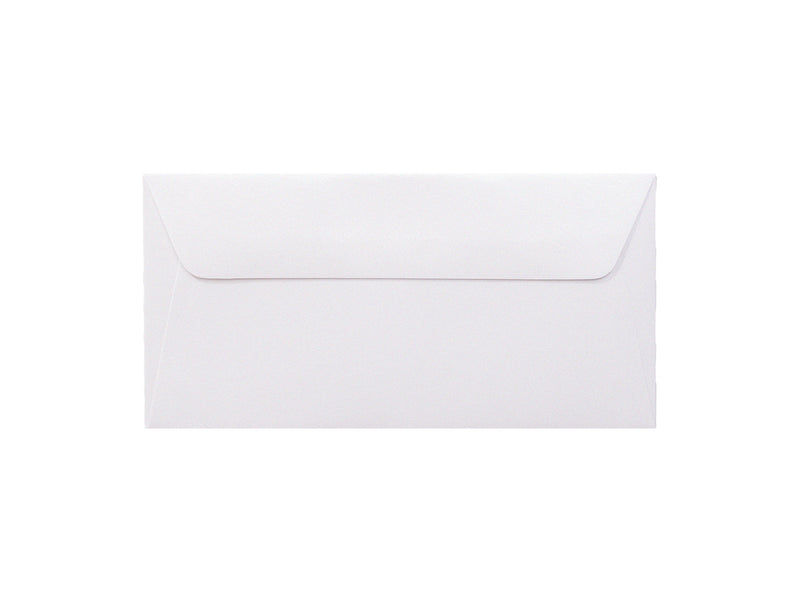 Plic Color Alb Sidefat DL 110x220mm Siliconic 25 Buc/Set - Daco