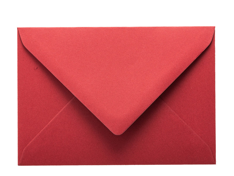Plic Color Vișiniu C6 114x162mm Gumat 25 Buc/Set - Daco
