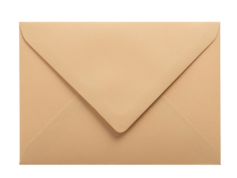 Plic Color Caramel C6 114x162mm Gumat 25 Buc/Set - Daco