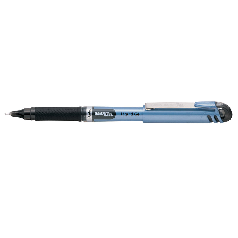 Roller cu Gel EnerGel cu Capac 0,5 mm Negru - Pentel