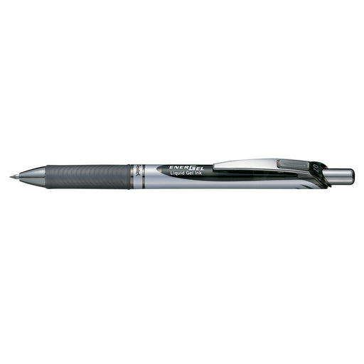 Roller cu Gel EnerGel cu Mecanism 0,7 mm Negru - Pentel